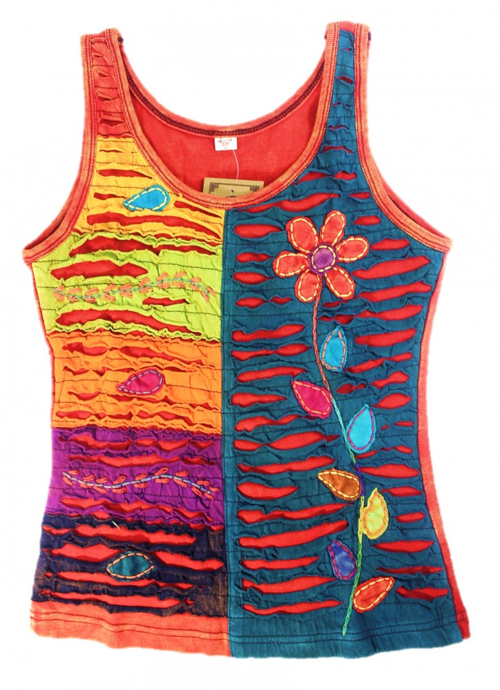 Tank Top Cultbagz Hippie style 208 S-L rot